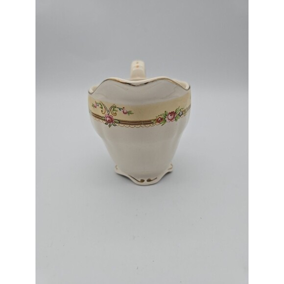 Marlborough ROYAL PETAL Series Grindley England Creamer Pitcher Roses & Gold - Picture 4 of 10